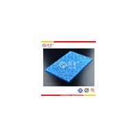 Blue PC diamond embossed sheet