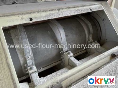 Second hand used virbo sieving machine bran finisher图1