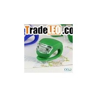 hot selling popular silicone led bicycle light,useful safety