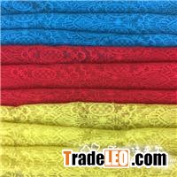 Gradient Color Embroidered Lace, Made of Cotton, Suitable for Beach