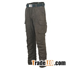 Men's Suede Waterproof Padded Trousers