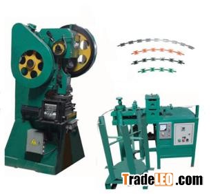 Single or double barbed wire galvanized steel barbed wire machine