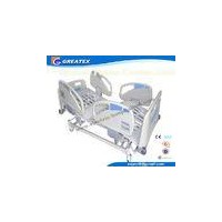 Height Adjustable Hill Room Electric Hospital Bed with bumper castors Five Year Warranty