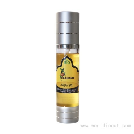 Organic certified argan oil for cosmetic