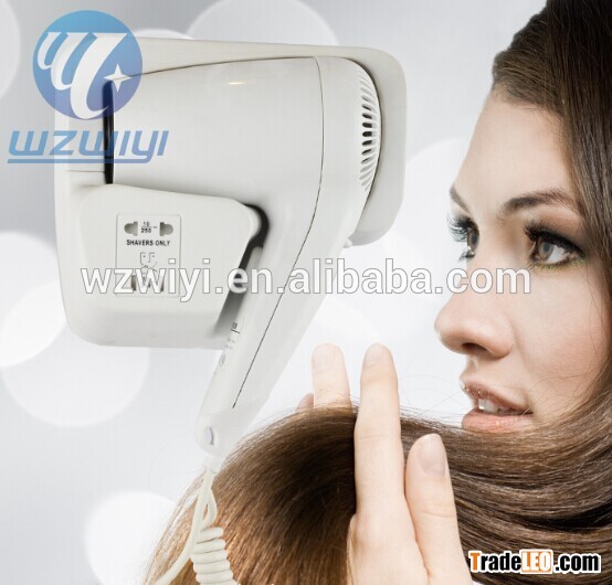2016 Hot sale China 1200W-1800W Wall Mounted hotel Hair Dryer