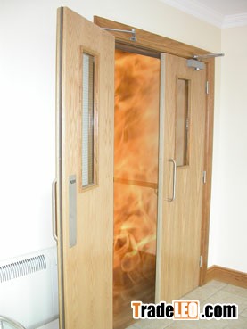 UL Steel Fire Rated Door w\ith cylinder lock
