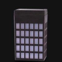 2211-D8 Style Landscape Solar Wall Light 67x50x110MM