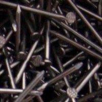 Galvanized Twisted Roofing Nails with Umbrella Head, 3 inches, 9 BWG