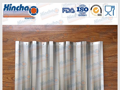 5 Mold Aluminized Short Perforated French Loaf Pan图1