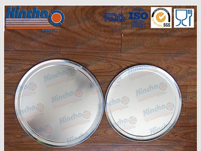 19 Inch Aluminum Round Pizza Trays with Rim图1