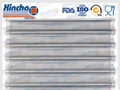 6 Mold Heavy Duty Aluminum French Bread Pan图1