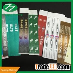 China Manufacture Customized Design Design Wristband Tyvek