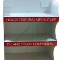 Cardboard Corrugate OEM ODM custom floor display rack