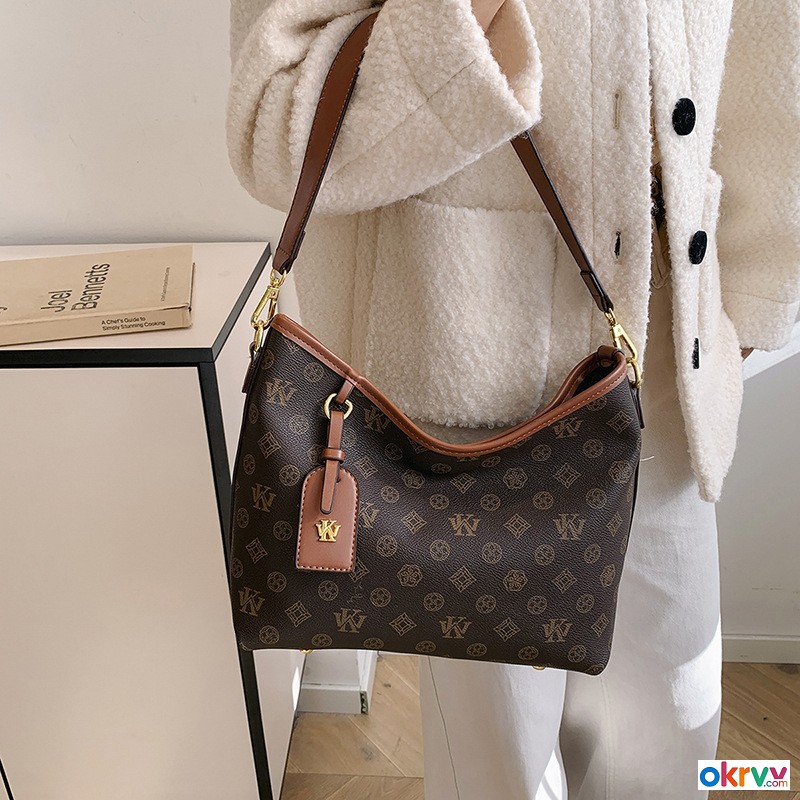 Lacel Urwebin Crossbody Windmill Pattern Underarm Bag Tote bag Women's Fashion Large Capacity H