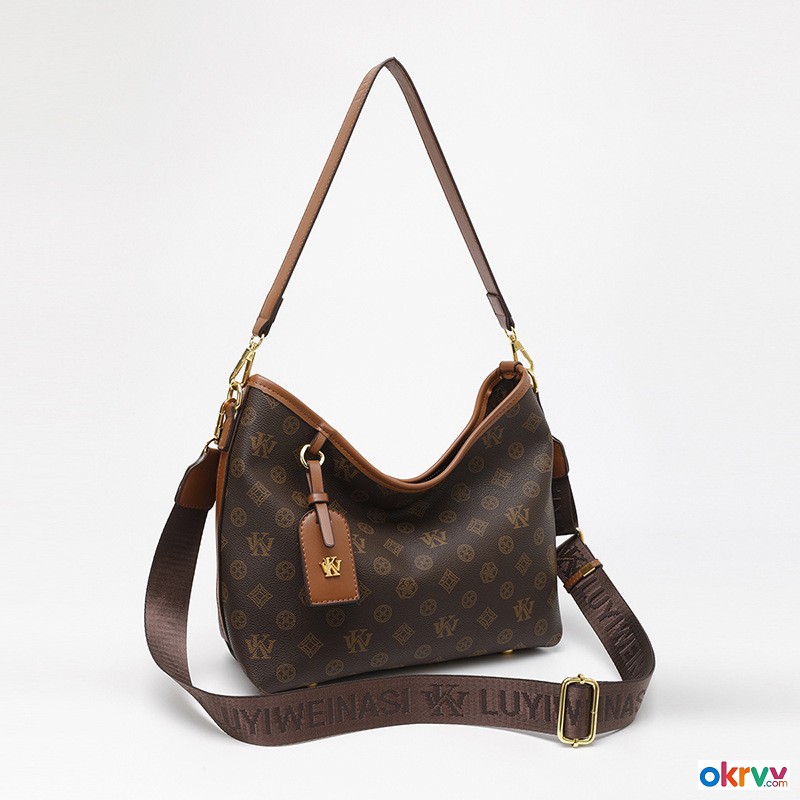 Lacel Urwebin Crossbody Windmill Pattern Underarm Bag Tote bag Women's Fashion Large Capacity H