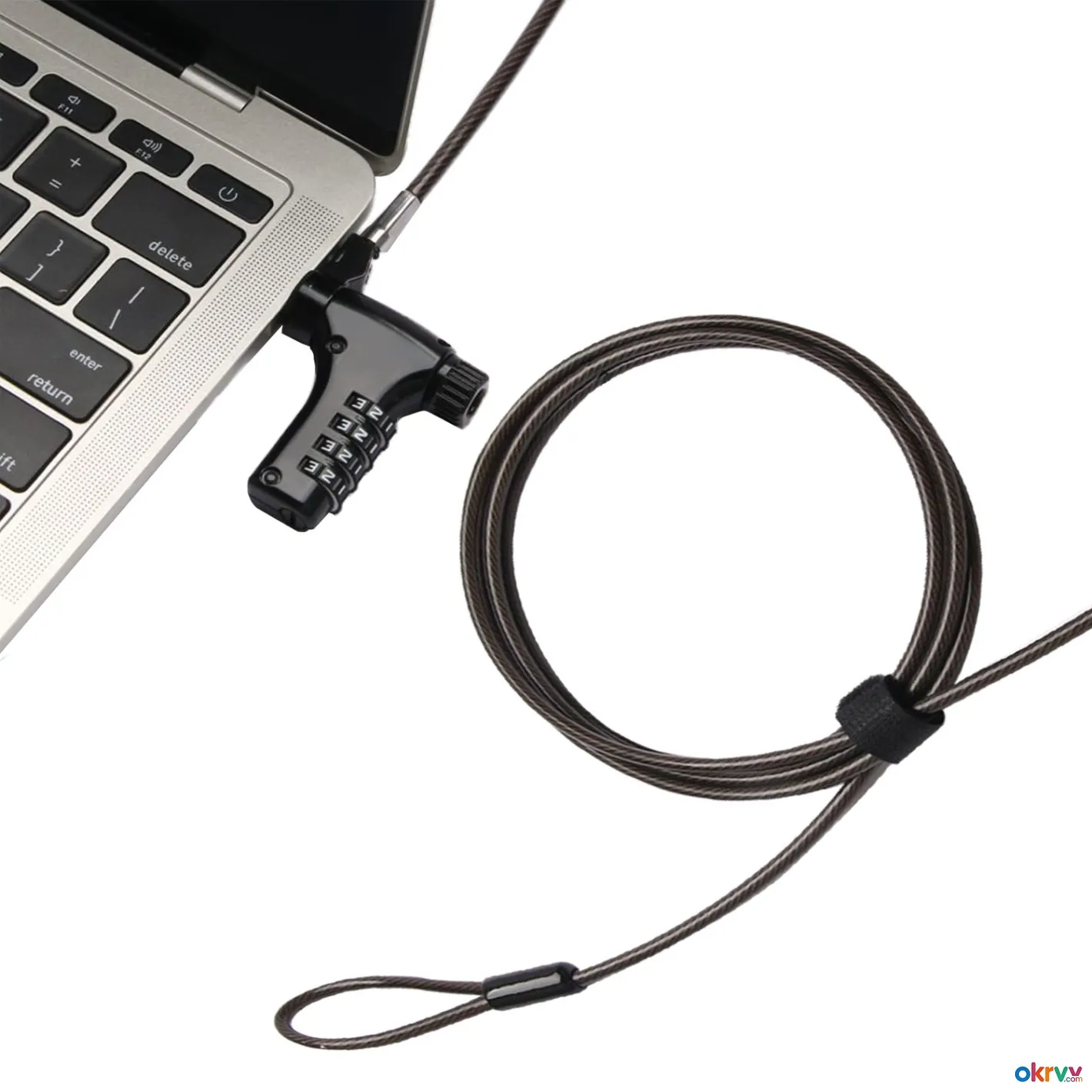 Universal Laptop Security Locks, Laptop Locking Cable with Combination,6.6ft Steel Anti-Theft Comput