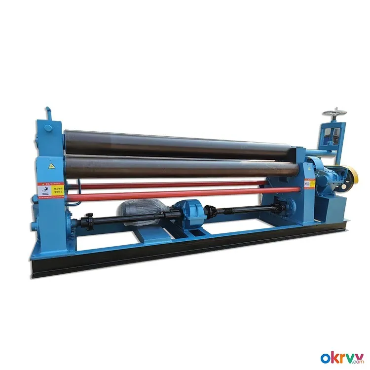 Sheet Metal Mechanical Plate Rolling Machine Price Made in China Easy Operate Plate Rolling Machine