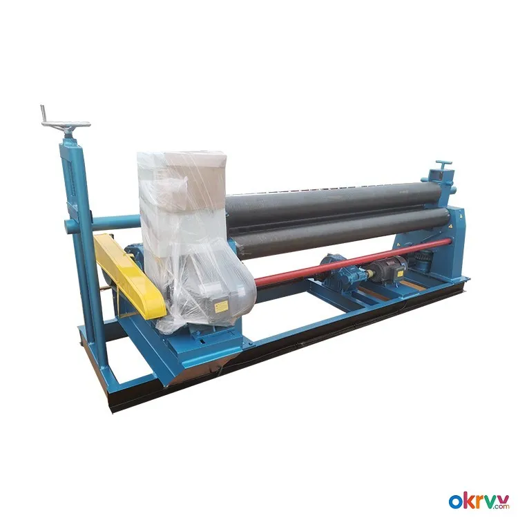 Efficient Sheet Metal Rolling Machine mechanical 3-roll Plate Rolling Machine with Factory Price