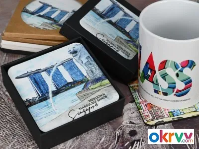 Thermal Transfer Cork Coasters To Insulate And Prevent Scalding Water Coasters Can Be Customized图6
