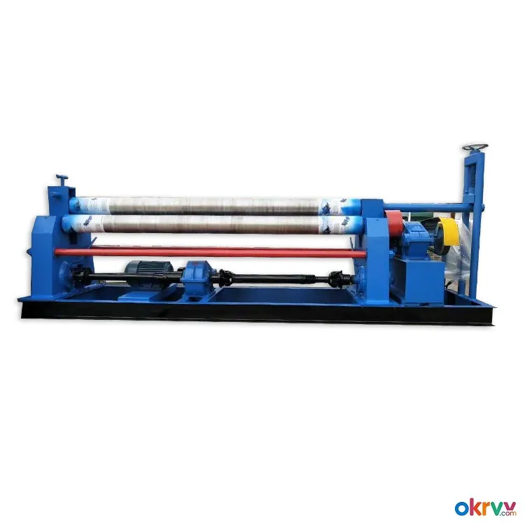 3-Roll Plate Rolling Machine Metal Sheet Bending with High Efficiency High Quality Sheet Metal Plate
