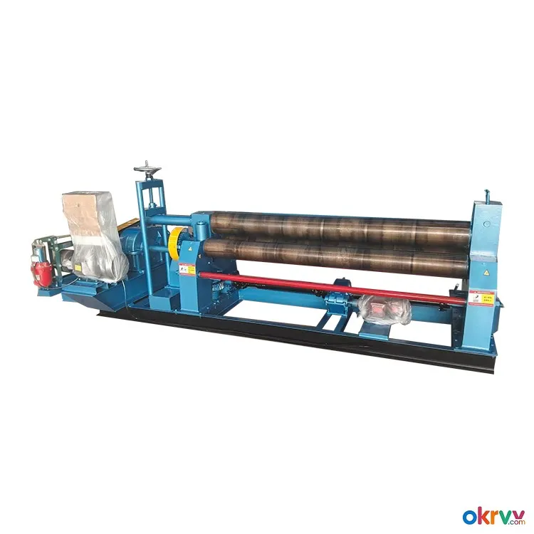 Top Quality 3 Roll Sheet Metal Forming Plate Rolling Machine Manufacturers Supply mechanical Plate R