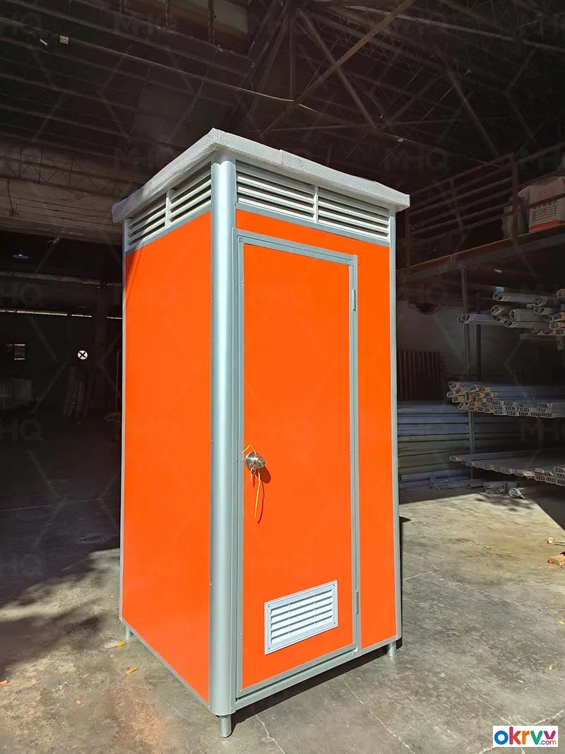 Standard mobile portable toilet cabin