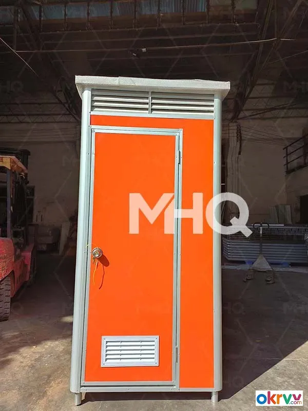 Standard mobile portable toilet cabin