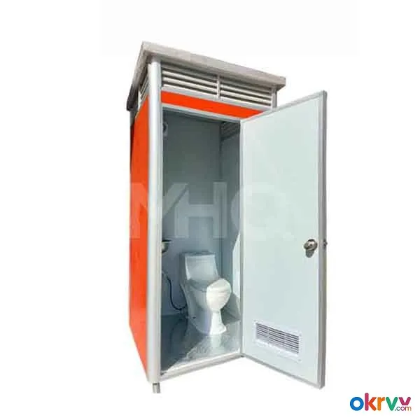 Standard mobile portable toilet cabin