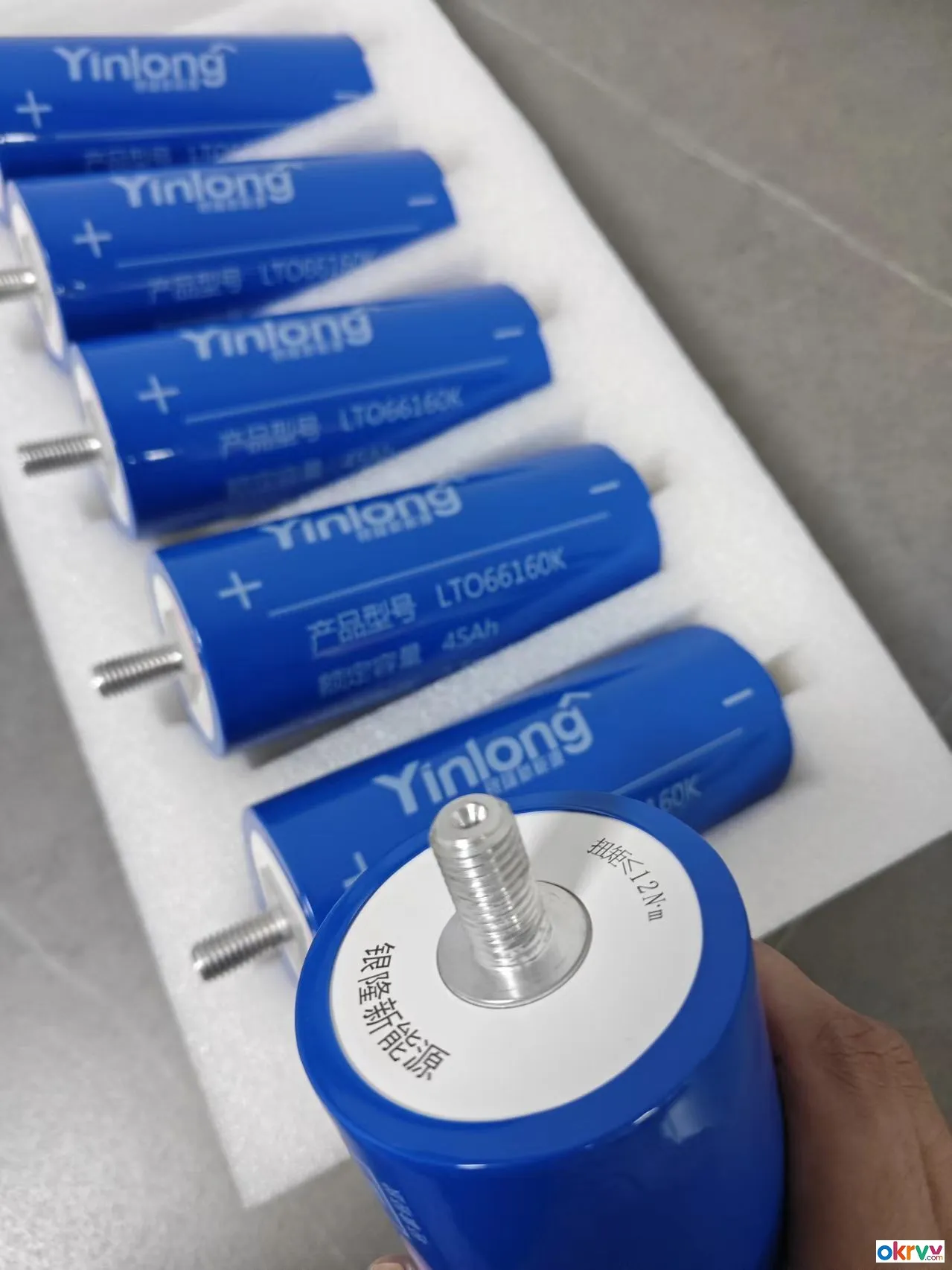 66160 Yinlong 2.3V 45Ah LTO Battery for Car Audio