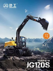 China Earthmoving Construction Digger Machine Mini Hydraulic Excavator Jg Machinery Trader