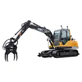 Railroad Ballast Tamping Machine Track Tamper Excavator Railway Compactor for Sale