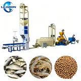 100-500kg/H Cat Dog Pet Food Extruder Machine Floating Fish Feed Production Line