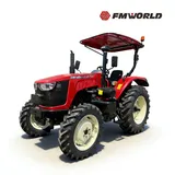 Fmworld 704f Agricultural Farm Mini Wheel Tractor 70HP