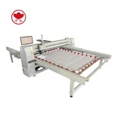 Home Textile Quilting Machine Single Needle Automatic for Bedcover with Workbench