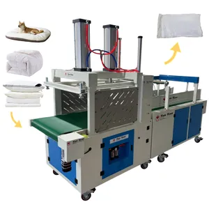 Pneumatic Vacuum Compression Sealing Machine for Sponge Mat Cushion Pillow Textile Blanket
