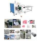 Automatic Textile Roll Mattress Quilt Rolling Machine PLC