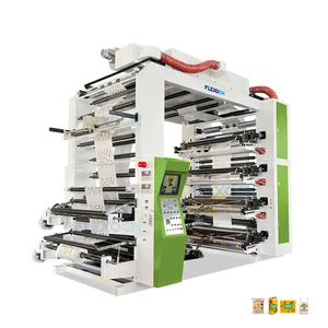 Letterpress Machine Flexo Printing Machine for LDPE BOPP Plastic Film Flexo Printer