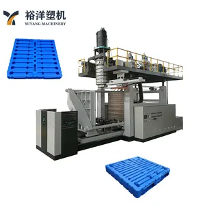 Energy Conservation 1.4*1.2m HDPE Plastic Automatic Extrusion Pallet Blow Molding Machine