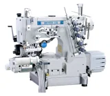 Zy600-33da Zoyer Cylinder Bed Right Side Cutter Interlock Sewing Machine with Direct Driver Aut...