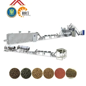 Floating Fish Feed Pellet Machine Production Line Equipment Plant Prices Wet Sinking Fish Shrim...