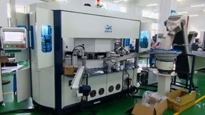Sx-116 Fully Automatic Servo Rotary Two Screen Printing One Hot Stamping Machine, Replaceable V...