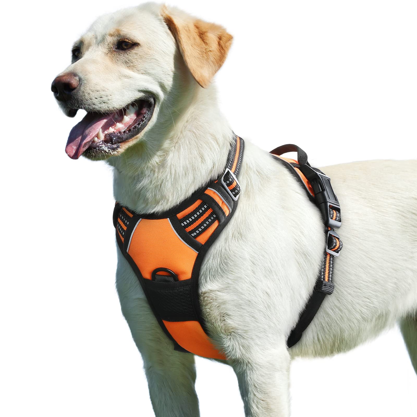 Adjustable Dog Harness No Pull Reflective Vest Harness with Handle