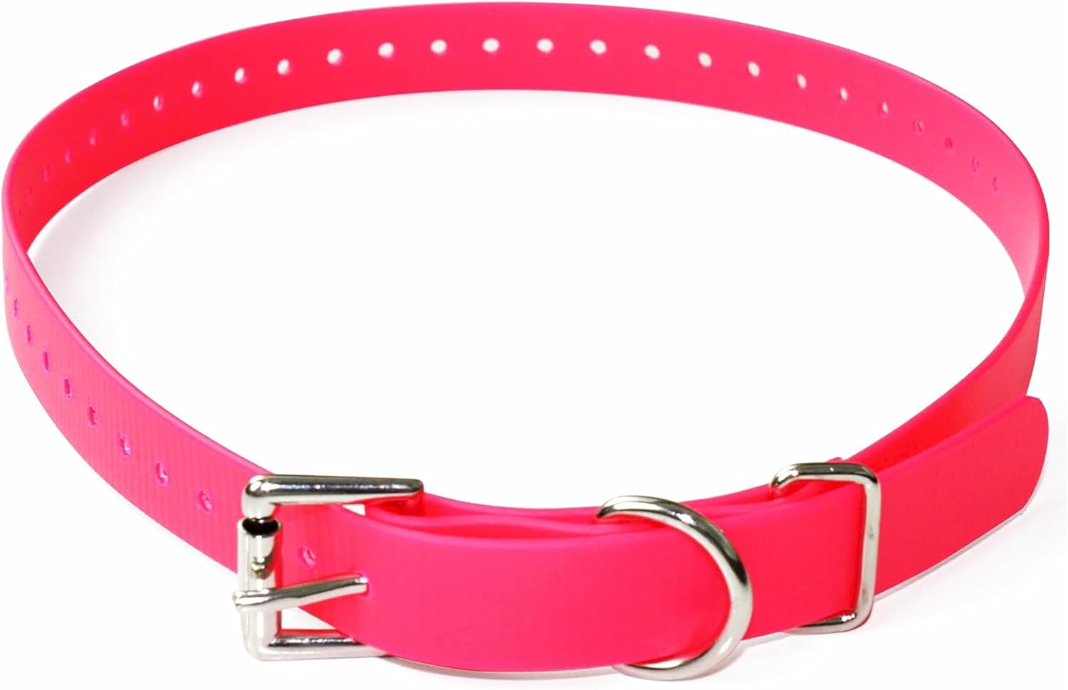 Biothane Dog Collar Waterproof Adjustable Pet Collar with Metal Buckle