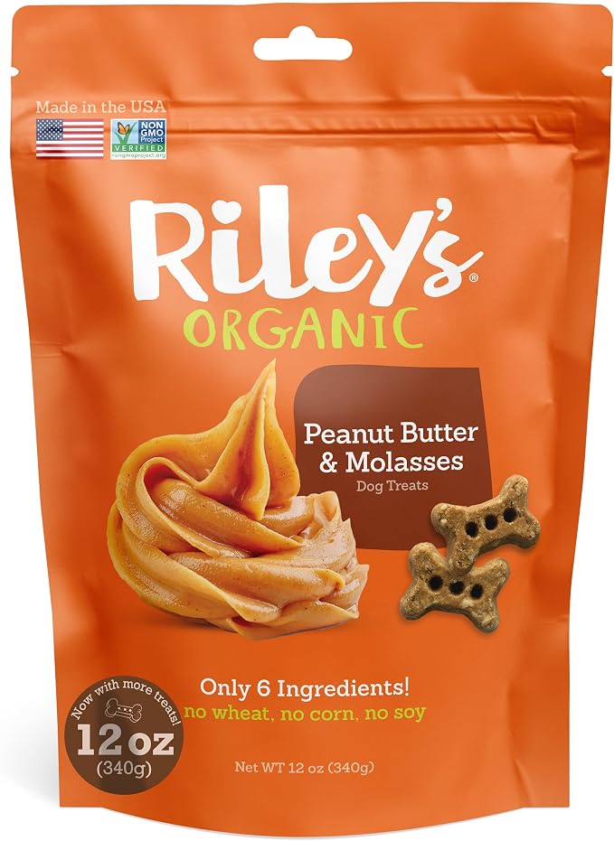 Dog Biscuits Training Treats Natural Peanut Butter Flavor Crunchy
