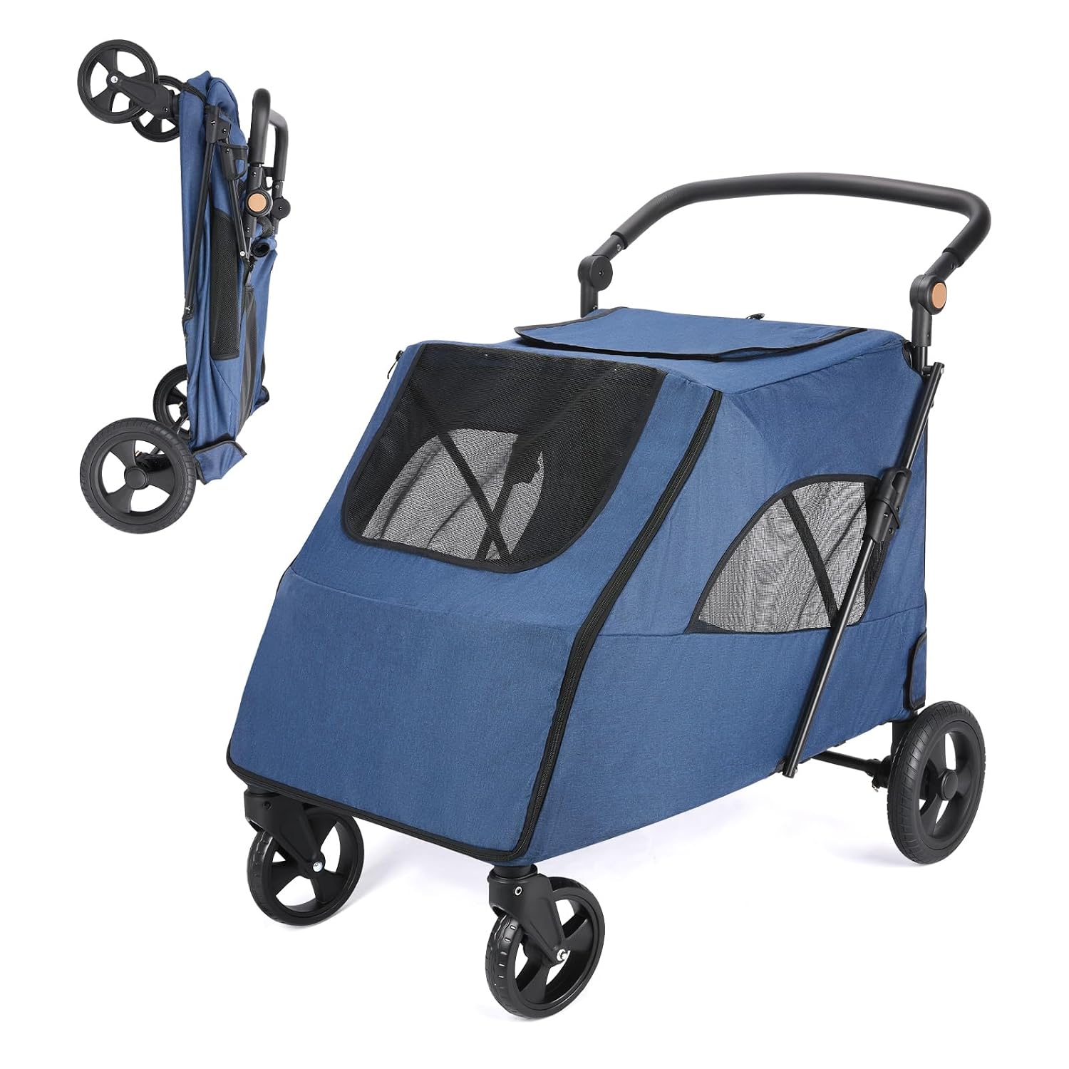 Large Dog Stroller Heavy Duty Pet Jogger for Medium Large Dogs
