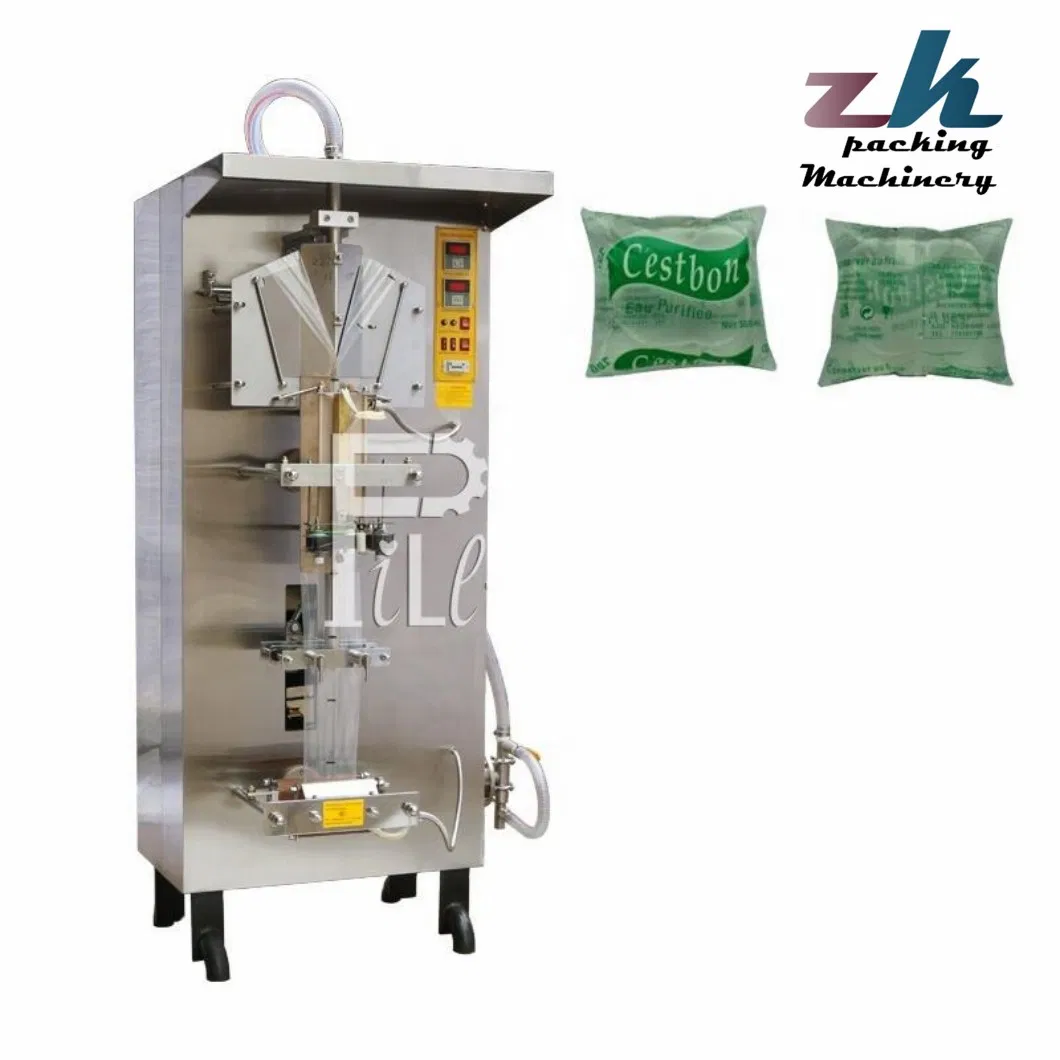 Automatic Liquid Pouch Packaging Machine 50-500ml Sachet Filling Sealing