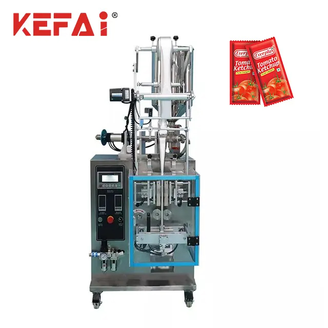 Sauce Pouch Packing Machine Automatic Tomato Paste Ketchup Sachet Filling