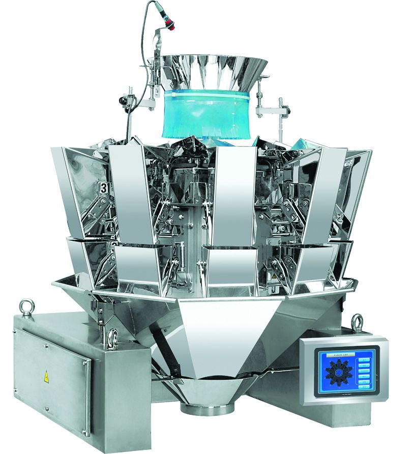 10 Head Multihead Weigher Automatic Combination Scale for Food Packaging