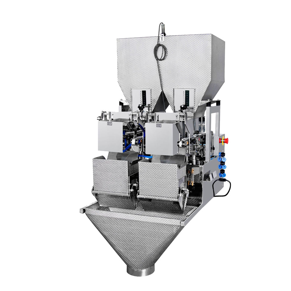 Linear Weigher 2 Head Automatic Weighing Filling Machine for Powder Grain