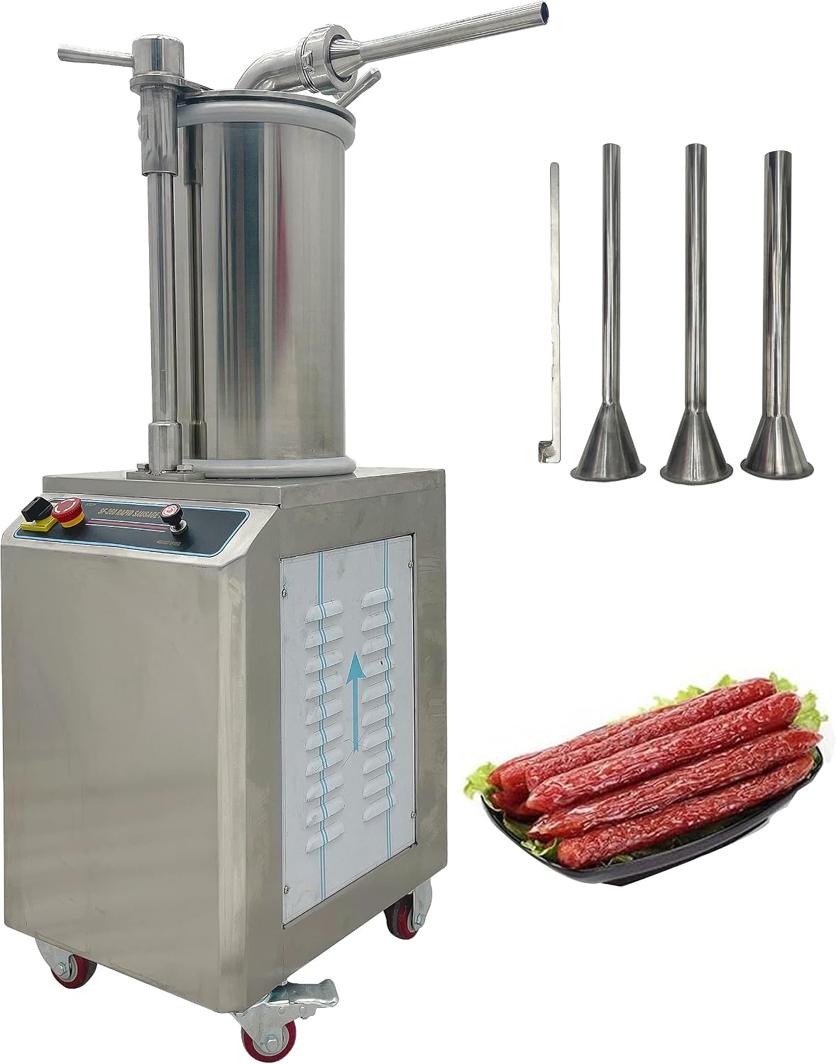 Commercial Sausage Making Machine Hydraulic Sausage Stuffer Meat Filler